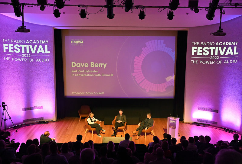 The Radio Academy Festival in the Royal College of Surgeons on Wednesday 7 Sept. 2022. 
Photo by Mark Allan