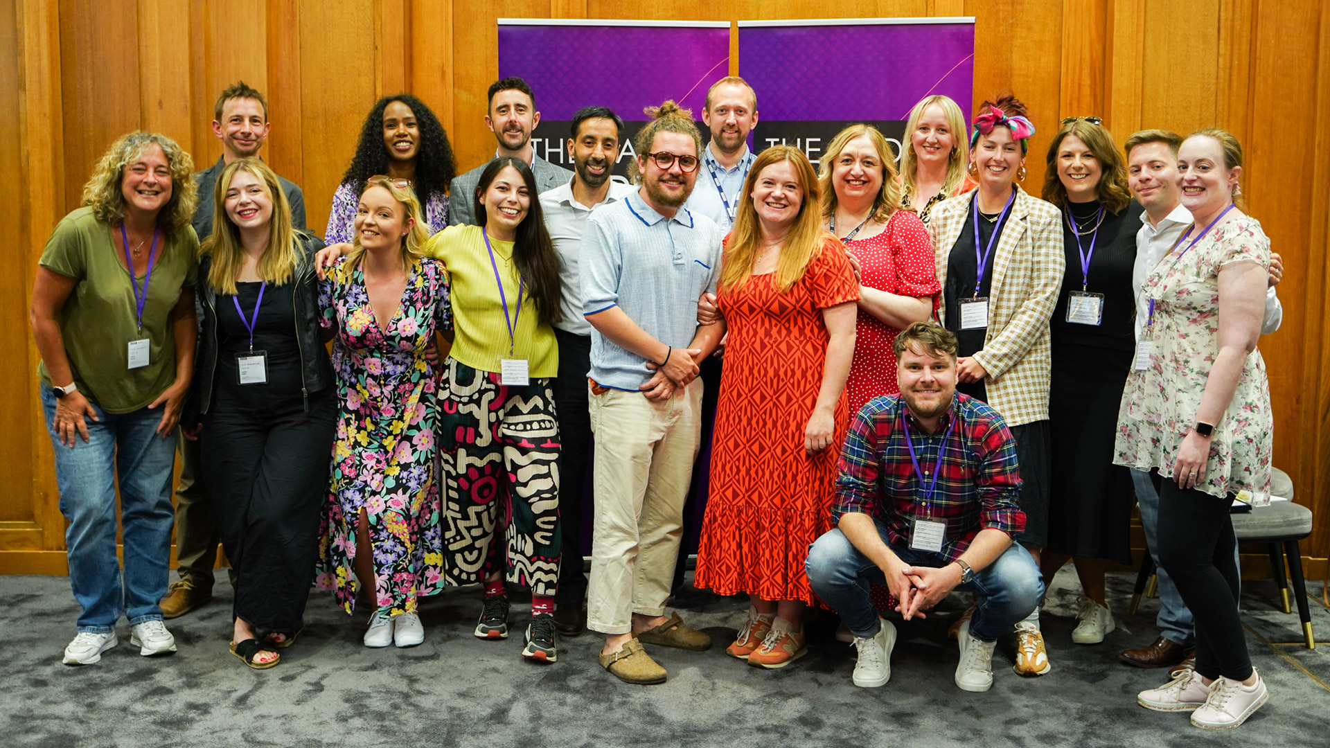 2022 cohort, at the RAMP Graduation ceremony held at BBC Broadcasting House