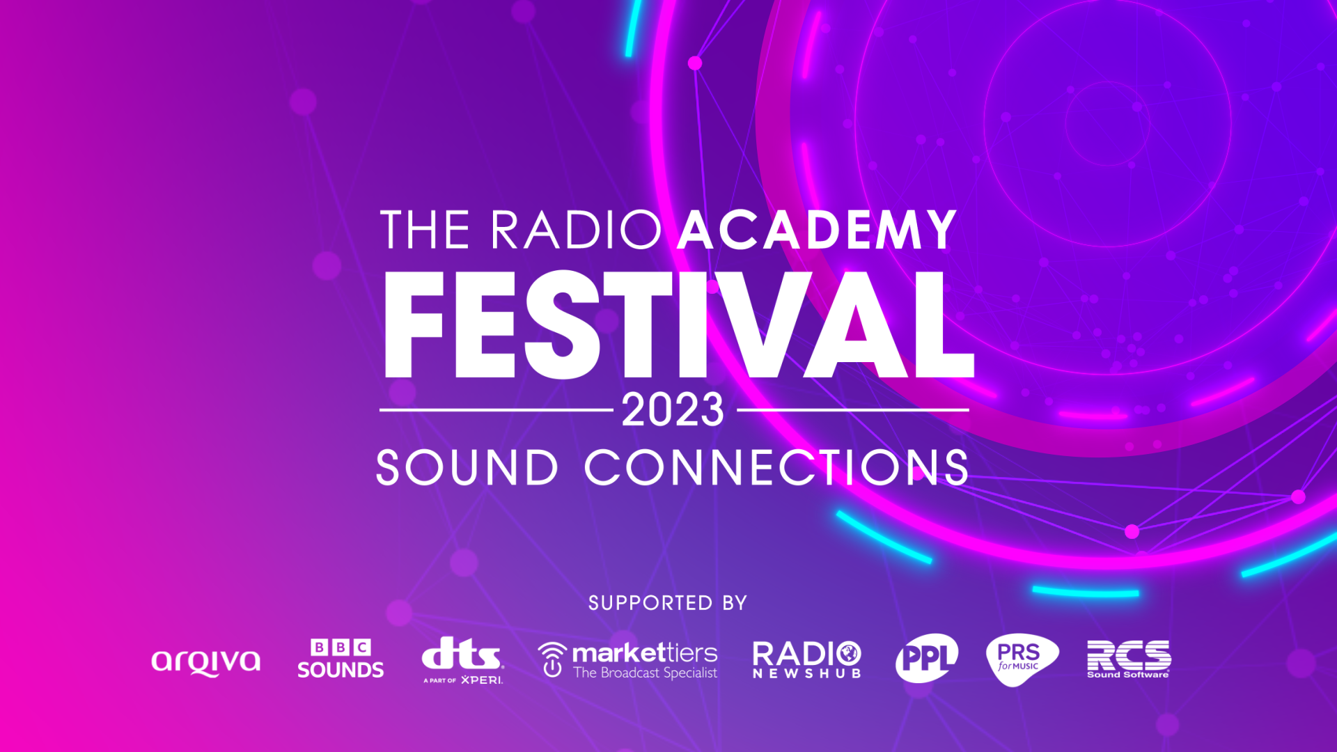 Radio Academy Festival 2023 logo